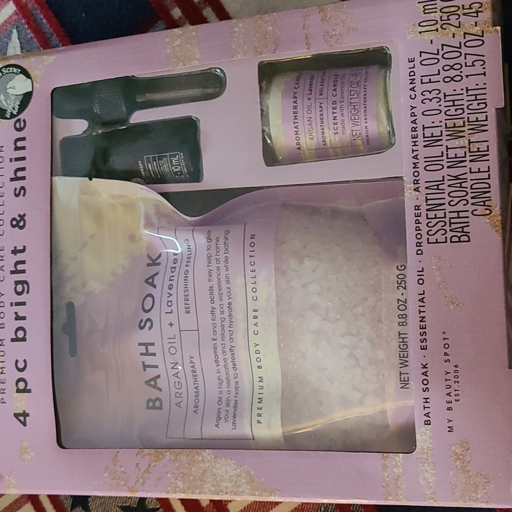 Bath set- lavender